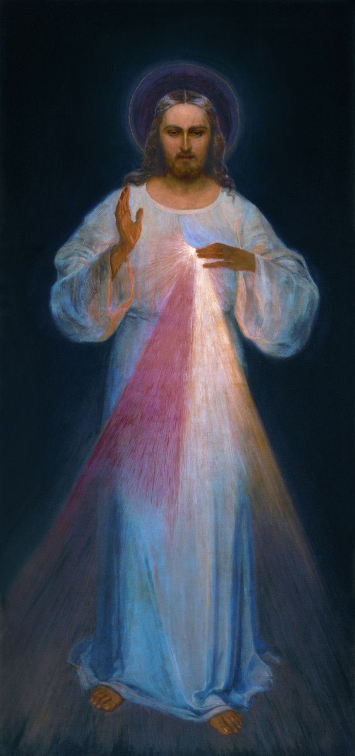 Le tableau de Jésus Miséricordieux